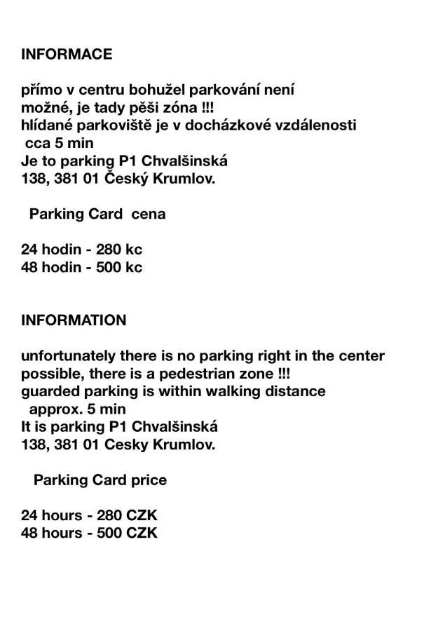 Loft Natalya Gold Apartment Cesky Krumlov Ngoại thất bức ảnh
